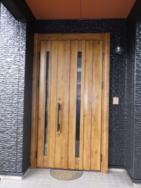 銚子市I様邸 かんたんドアリモで玄関ドア交換施工事例