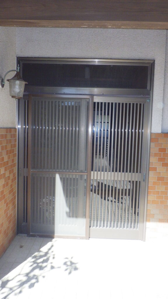 玄関施工前
