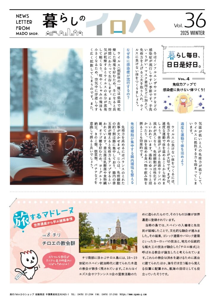 MADOショップ　ニュースレター２０２５　WINTER